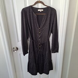 Loft Plus 16 black dress